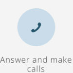 answer and make calls